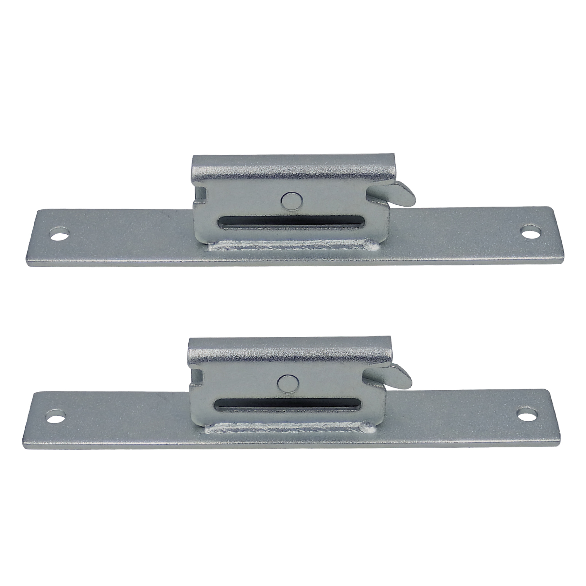 Snap-Loc E-Track Connector Bar - 2 Pk, 133-Lb. Working Load, Zinc-Plated Steel, Model# SLAECB2